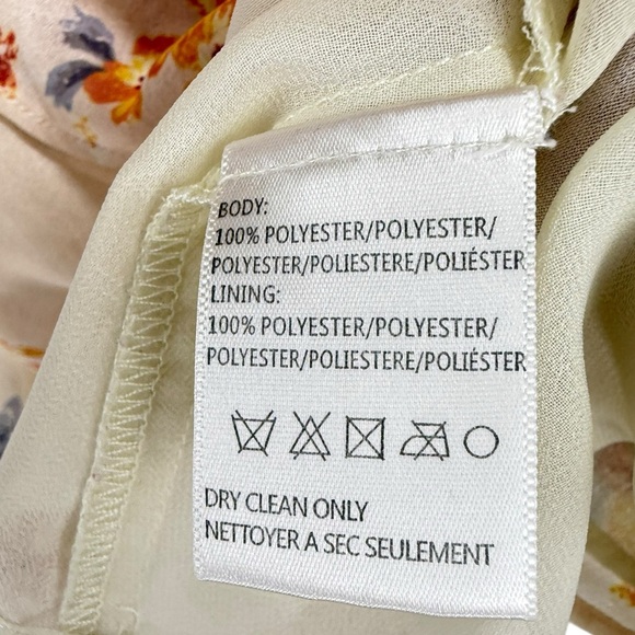 Anthropologie Harlyn Rosalyn Ruffled Off Shoulder Floral Cami Top Small - Picture 11 of 11